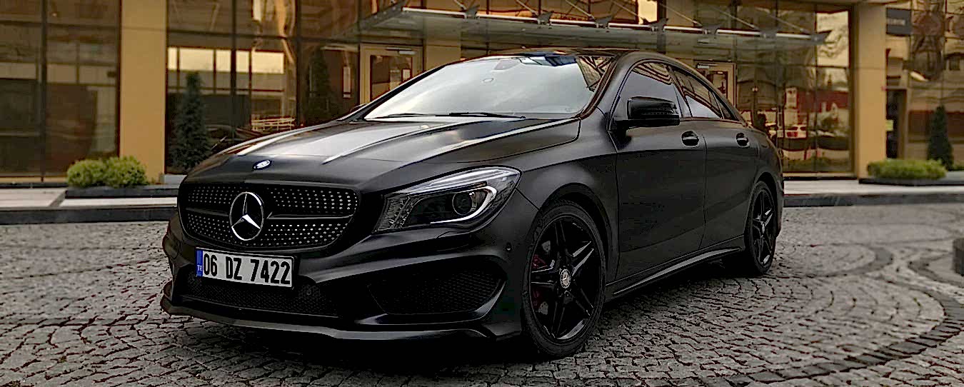 mercedes siyah kaplama mat