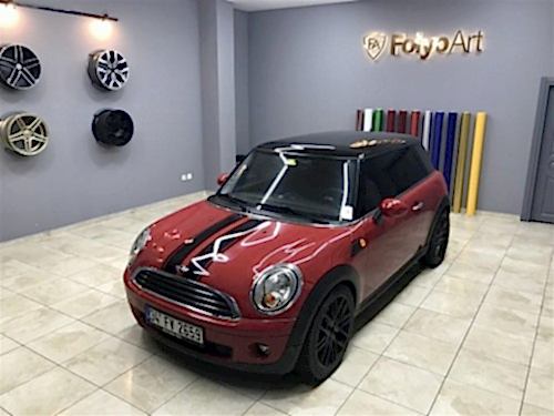 mini cooper oto cam filmi (1)