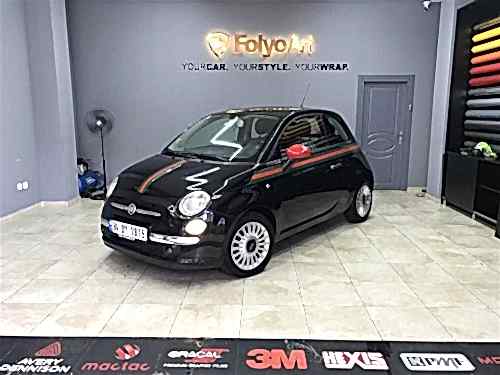 fiat 500 gucci renkleri özel tasarım şerit kalamaJPG (2)