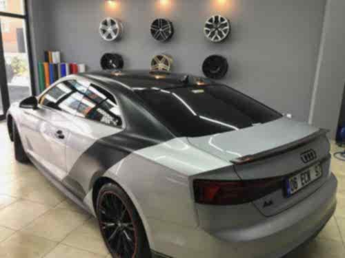 audi a5 özel tasarım şerit kaplama (1)