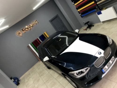 bmw f20 beyaz şerit çekme urban şeritleri bmw 116 118 şerit kaplama araç kaplama (5)