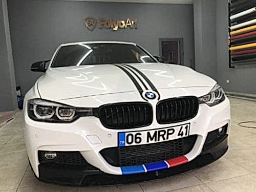 bmw f30 320 araç kaplama m3 şerit kaplama (3)