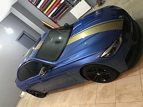 bmw f30 320 araç kaplama m3 şerit kaplama (4)