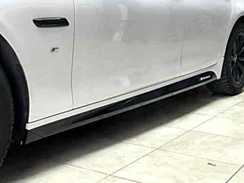 bmw f30 320 m şerit mperformance marşbiyer kaplama siyah araç kaplama (2)
