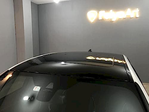 bmw f30 m3 m4 parlak siyah tavan kaplama folyo araç kaplama (3)