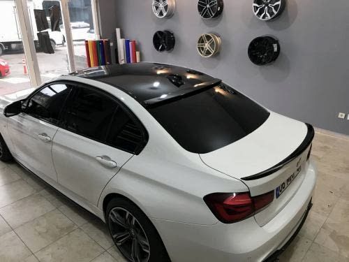 bmw f30 m3 m4 parlak siyah tavan kaplama folyo araç kaplama (5)