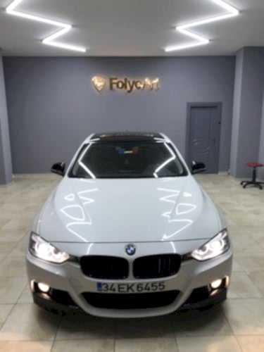 bmw f30 m3 m4 parlak siyah tavan kaplama folyo araç kaplama (8)