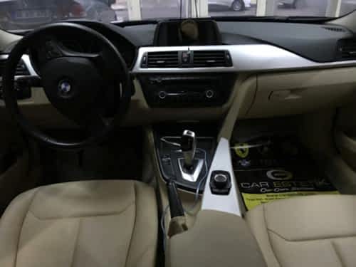 bmw iç konsol parçaları folyo kaplama carbon siyah kırmızı (2)