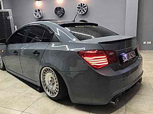 cruze spoiler arka rüzgarlık kaplama parlak siyah araç kaplama