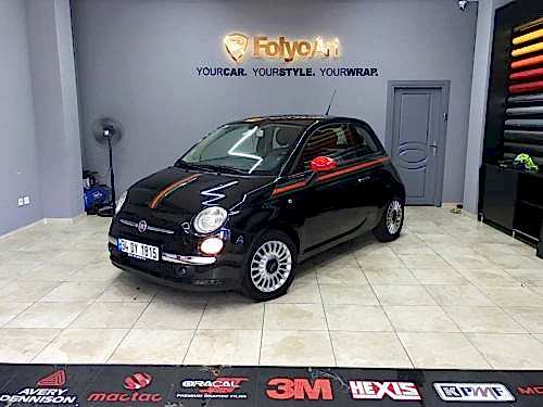 fiat 500 gucci renkleri özel tasarım şerit kalamaJPG (2)