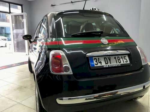 fiat 500 gucci şerit araç kaplama (2)