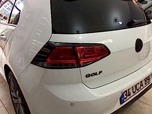 golf stop kaplama çerçeve siyah araç kaplama (4)