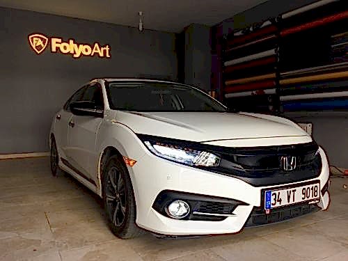 honda civic f5 panjur kaplama parlak siyah rs panur araç kaplama (1)