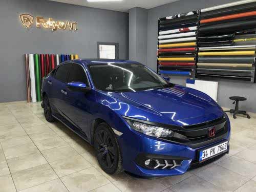 honda civic f5 panjur kaplama parlak siyah rs panur araç kaplama (2)