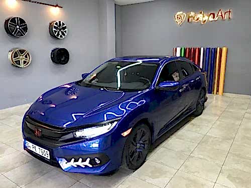 honda civic f5 panjur kaplama parlak siyah rs panur araç kaplama (3)