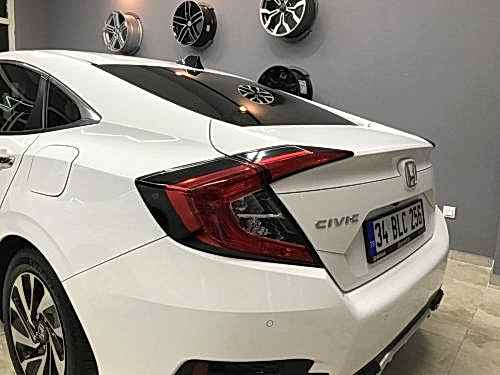 honda civic fc5 stop kenarı folyo çerçeve kaplama araç kaplama cam filmi (1)