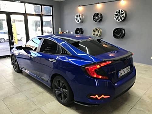 honda civic fc5 stop kenarı folyo çerçeve kaplama araç kaplama cam filmi (2)
