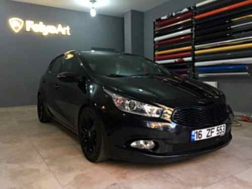 kia ceed stop karartma far kaşı cam kenarı çıta kaplama (2)