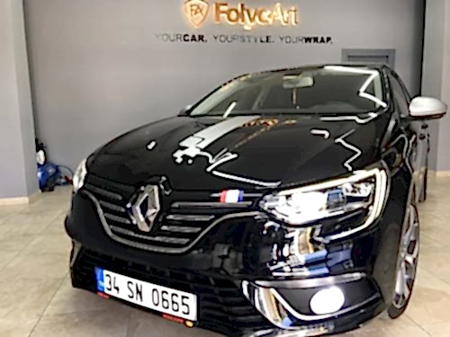 mat metalik gri ayna kaplama megane (1)