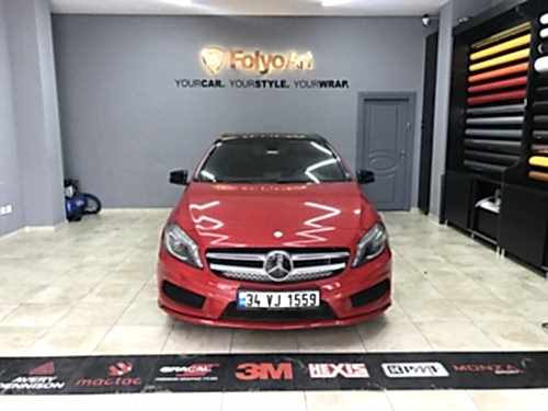 mercedes a180 ayna kaplama siyah (2)