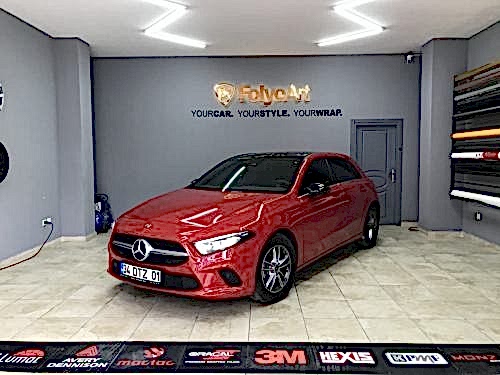 mercedes ayna kaplama carbon siyah (1)