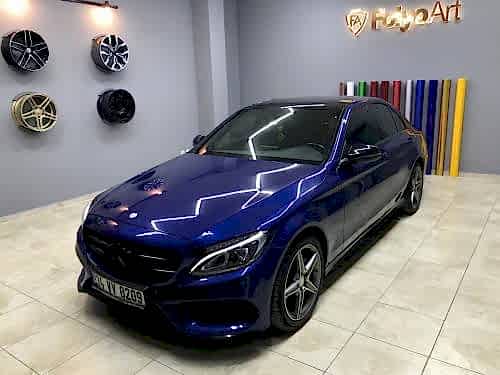 mercedes c200 ayna kaplama panur kaplama