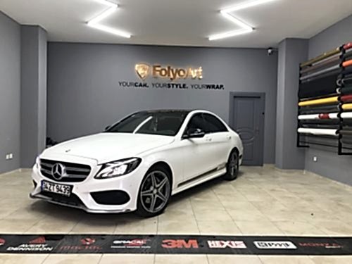 mercedes c200 c180 yan marşbiyer kaplama amg şerit (5)