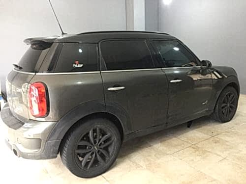 mini cooper contryman stop çerçevesi far çerçevesi siyah kaplama cam filmi araç kaplama (2)
