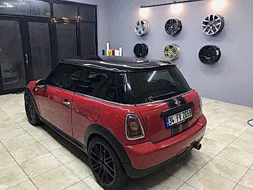 mini cooper ikili orjinal şerit çekme siyah (3)