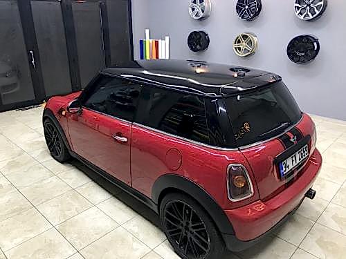 mini cooper ikili orjinal şerit çekme siyah (4) (1)
