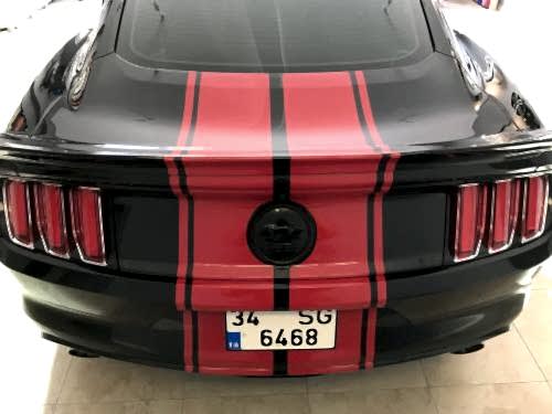 mustang şerit çekme araç kaplama (5)