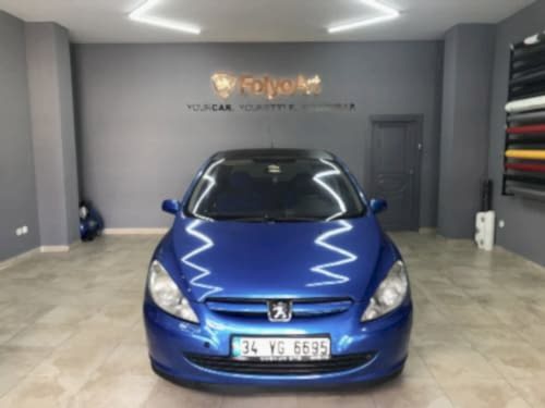 peugeot 307 siyah tavan kaplama carbon (1)
