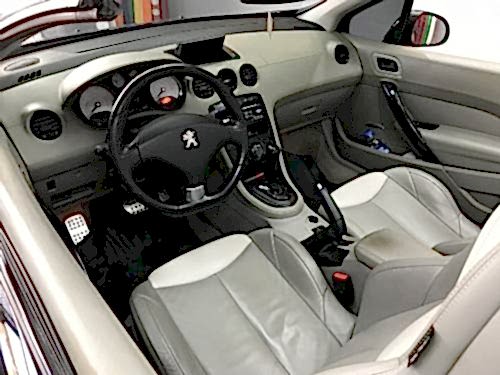 peugeot 308 araç içi trim çıtaları kaplama parlak siyah (2)