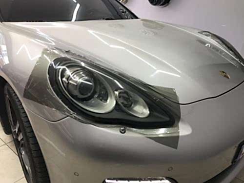 porsche panemera far karartma stop kaplama şeffaf koruma ppf lpf (1)