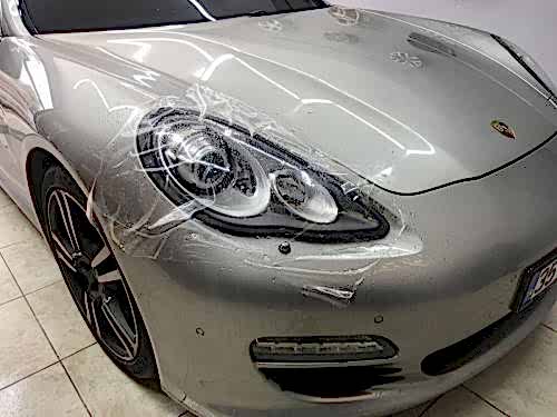 porsche panemera far karartma stop kaplama şeffaf koruma ppf lpf (4)