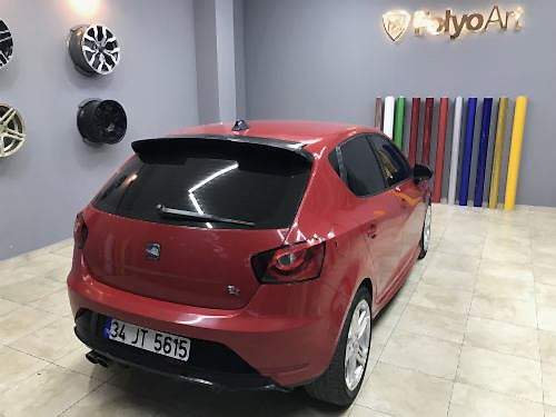 seat ibiza spoiler kaplama siyah
