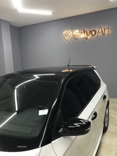 skoda fabia siyah tavan kaplama (2)